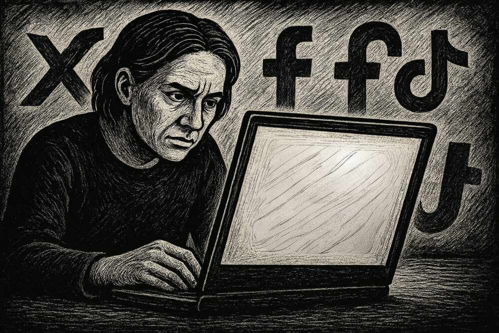 in „sozialen“ Netzwerken bleiben, um Opposition zu leisten?